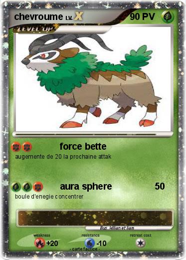Pokemon chevroume