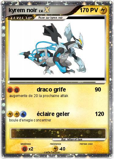 Pokemon kyrem noir