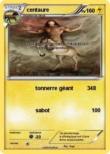 Pokemon centaure