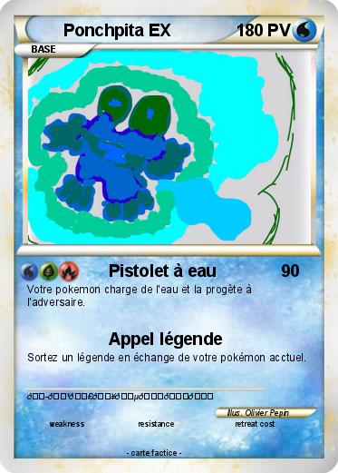 Pokemon Ponchpita EX