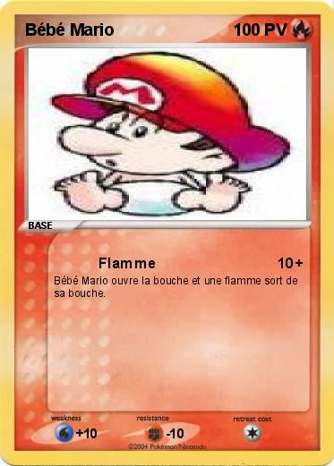Pokemon Bébé Mario