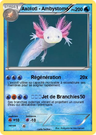 Pokemon Axolotl - Ambystoma