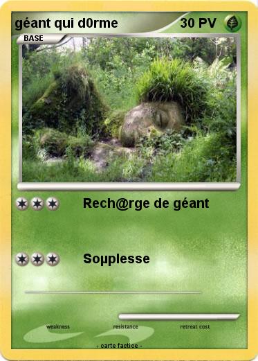 Pokemon géant qui d0rme