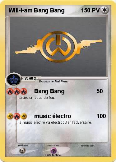 Pokemon Will-i-am Bang Bang