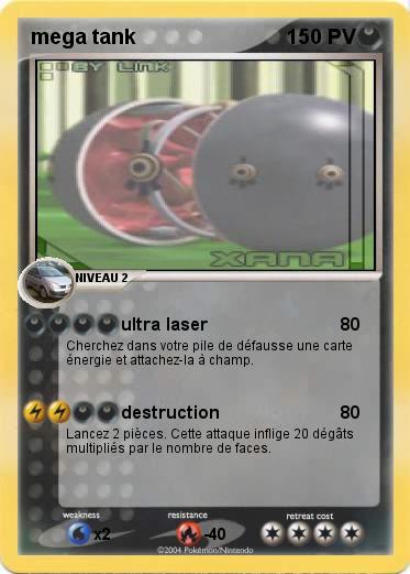 Pokemon mega tank