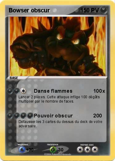 Pokemon Bowser obscur         