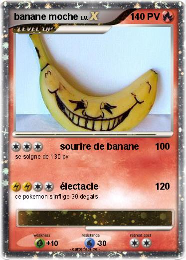 Pokemon banane moche