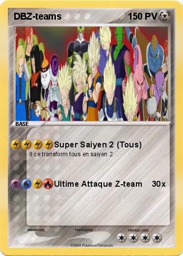 Pokemon DBZ-teams