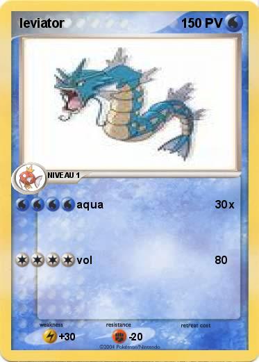 Pokemon leviator