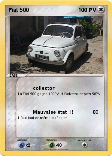 Pokemon Fiat 500 