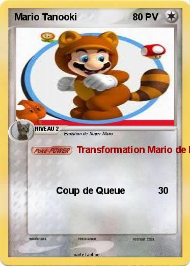 Pokemon Mario Tanooki