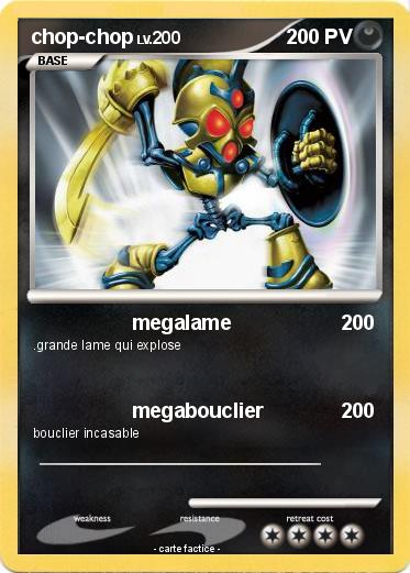 Pokemon chop-chop