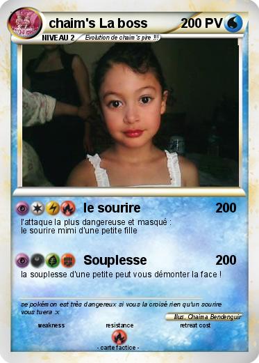 Pokemon chaim's La boss