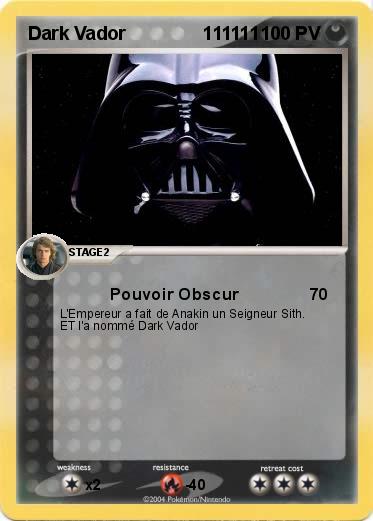 Pokemon Dark Vador               111111