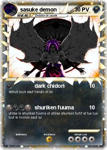 Pokemon sasuke demon