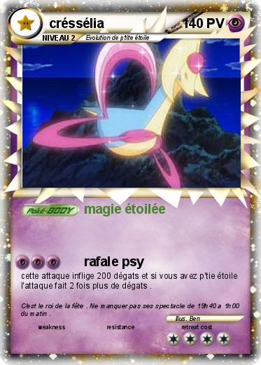 Pokemon créssélia