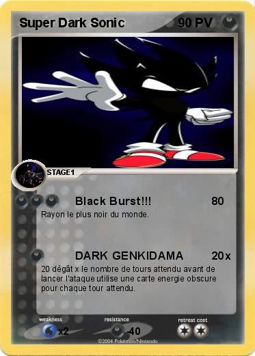 Pokemon Super Dark Sonic