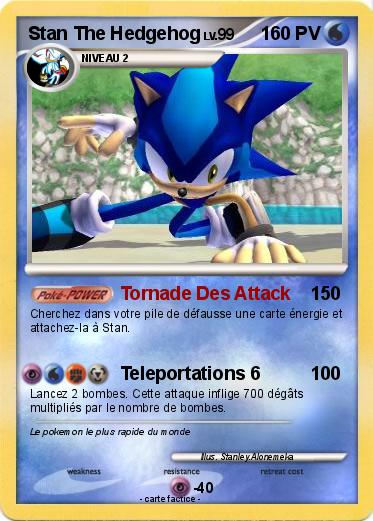 Pokemon Stan The Hedgehog