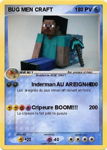 Pokemon BUG MEN CRAFT