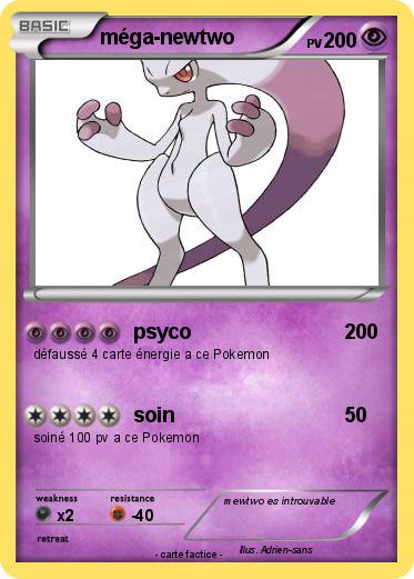 Pokemon méga-newtwo