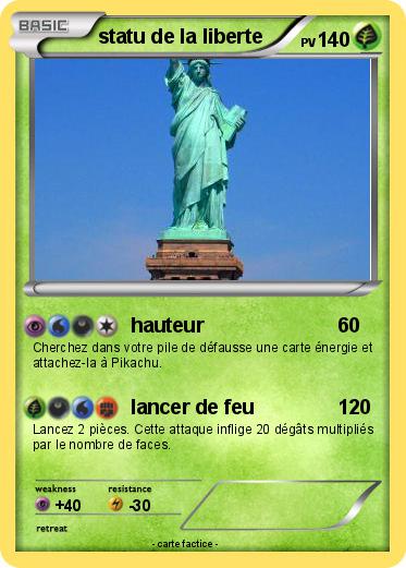 Pokemon statu de la liberte