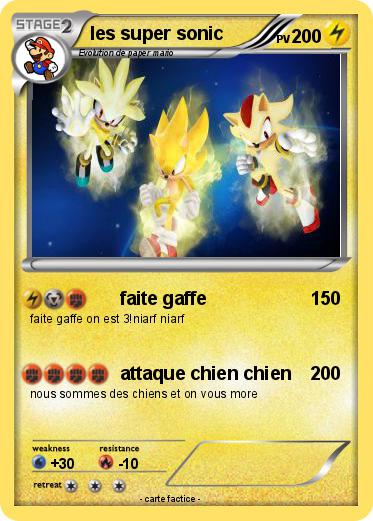 Pokemon les super sonic