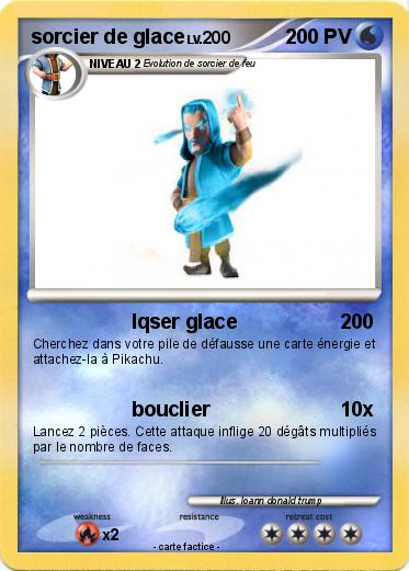 Pokemon sorcier de glace