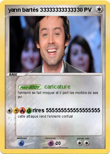 Pokemon yann bartès 333333333333