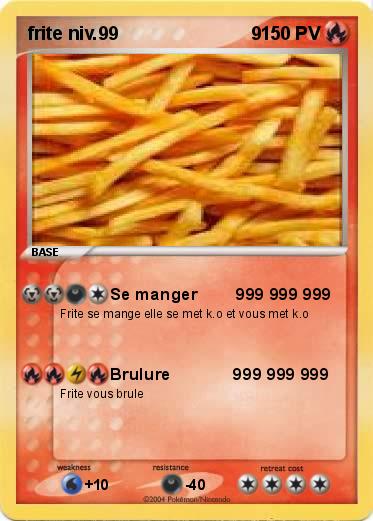 Pokemon frite niv.99                          9