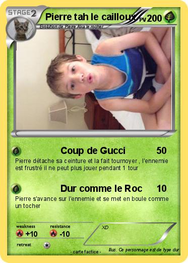 Pokemon Pierre tah le cailloux