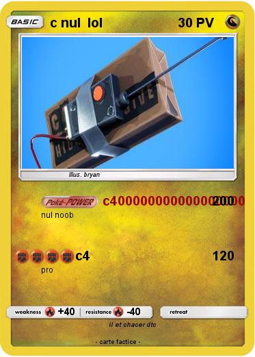 Pokemon c nul  lol