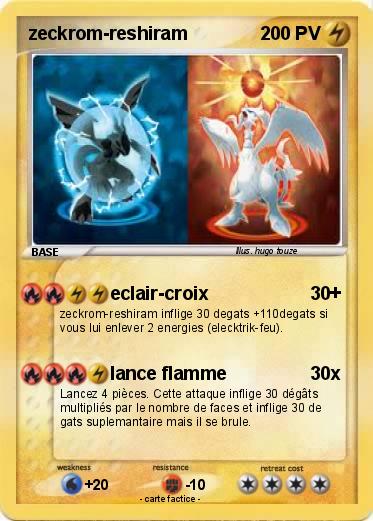 Pokemon zeckrom-reshiram