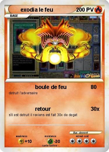 Pokemon exodia le feu