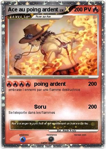 Pokemon Ace au poing ardent