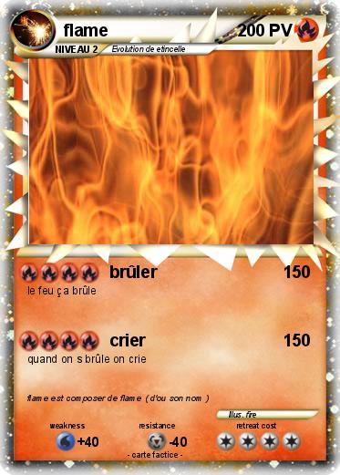 Pokemon flame