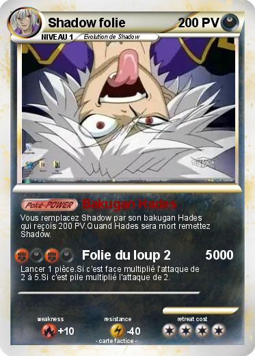 Pokemon Shadow folie