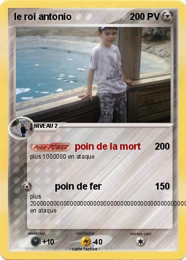 Pokemon le roi antonio