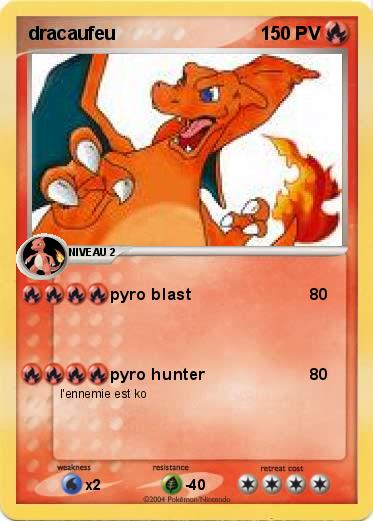 Pokemon dracaufeu