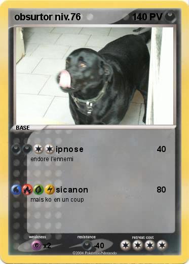 Pokemon obsurtor niv.76