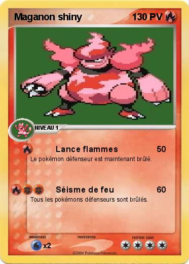 Pokemon Maganon shiny
