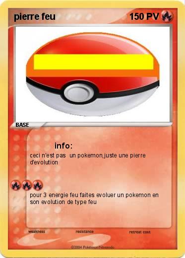 Pokemon pierre feu