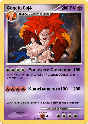 Pokemon Gogeta Ssj4