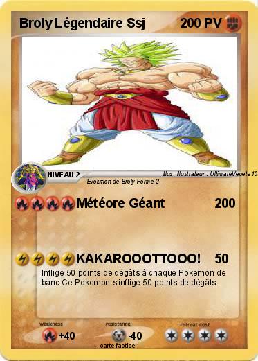 Pokemon Broly Légendaire Ssj
