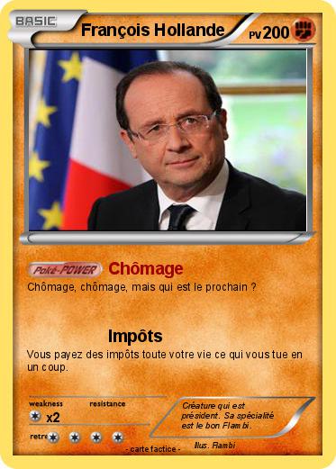 Pokemon François Hollande