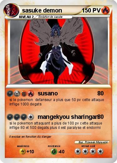 Pokemon sasuke demon