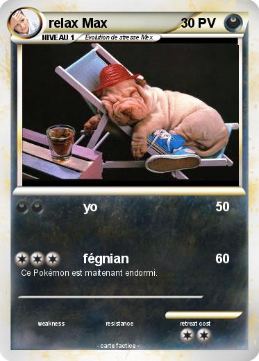Pokemon relax Max