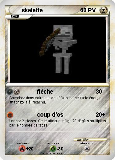 Pokemon skelette