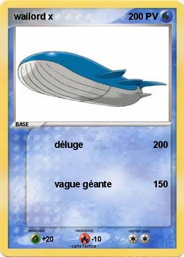 Pokemon wailord x