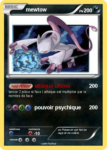 Pokemon mewtow
