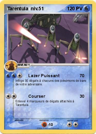 Pokemon Tarentula  niv.51